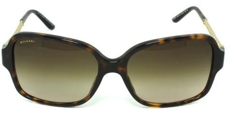 Bvlgari Oversized Square Women's Sunglasses Brown