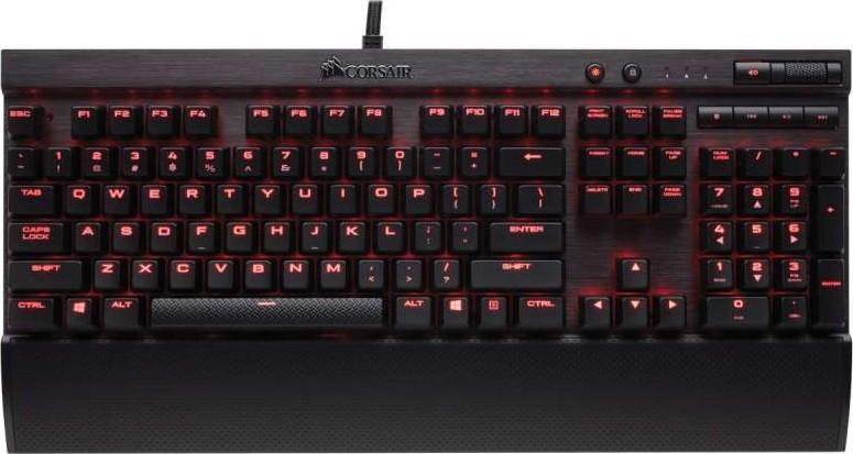 Corsair K70 LUX Mechanical Gaming Keyboard — Red LED — Cherry MX Red | CH-9101020-NA