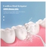 Water Flosser Cordless Oral Irrigator Teeth Cleaner White 22x8.40x9.30cm