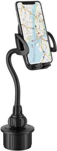 Universal Car Cup Holder Mount for Apple iPhone Xr Xs Max X 8 8 Plus 7Plus Samsung Note 10 9 8 Galaxy S10 Plus S9 S9PLUS S8 S8 Plus LG G7 G6 V30 Q7Plus Stylo 4 V35 Moto G6 X4 Extra Long Goose-Neck