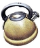 Kettle Tea pot with whistle capacity 3 liter granite coating item 5448-3