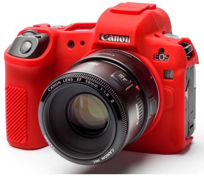 Easy Cover EasyCover Silicone Protection Cover For Canon EOS R (Red)