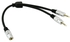 Keendex Kx1790 AUX Audio Splitter Cable 1 Female To 2 Male 3.5mm