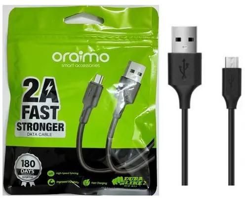 Oraimo Quality Fast Charging USB For All Android Phones & Data Transfer