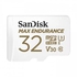 SanDisk Max Endurance/micro SDHC/32GB/100MBps/UHS-I U3/Class 10/+ Adapter | Gear-up.me