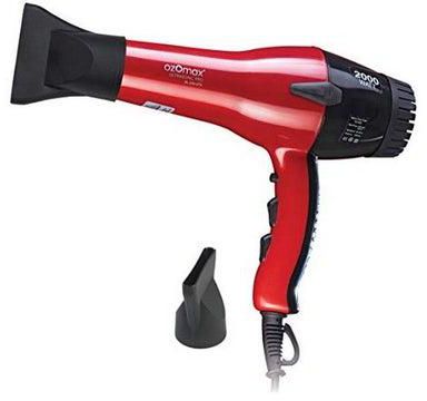 BL336UPD ULTRASONIC Pro 2000W Professional Hair Dryer Dual Speed Dual Heat & 2 Attachments (Red)