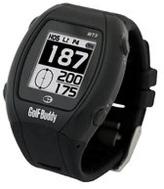 Golf Buddy Wt3 Wrist Watch Rangefinder Black