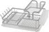Lavish Dish Drying Stand Rack Antibacterial Kitchen Utensils Dish Racks With Stand [Silver ]