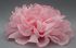 Fashion Pink Pearl-Vintage Burn Edge Chiffon Flower For Children Hair Accessories Artificial Fabric Flowers For Headbands