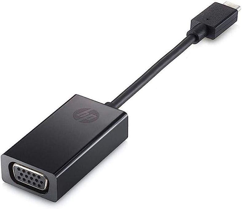 HP HP USB-C to VGA Display Adapter Converter Black