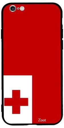 Thermoplastic Polyurethane Skin Case Cover -for Apple iPhone 6s Plus Tonga Flag Tonga Flag