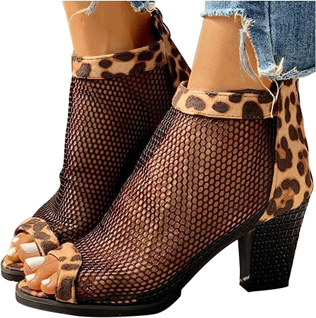 womens chunky heel high heel sandals summer ankle strap stilettos comfy party