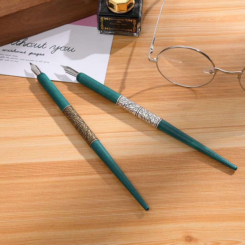 1 Piece Fountain Pen Creative Simple English Handwriting Pen