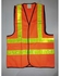 Reflective Safety Vest Premium Brand - Orange. By 4 Pieces
