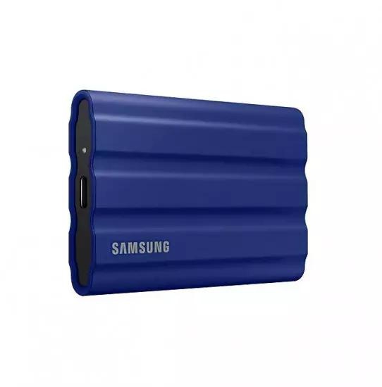 Samsung T7 Shield/2TB/SSD/External/2.5&quot;/Blue/3R | Gear-up.me