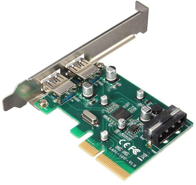 2-port -E 3-1A USB Startech Firewire Express Card Adapter For PC Computer