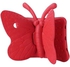 Butterfly Wings Kid-Proof Rugged Bumper Case for iPad 9.7 inch Red