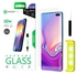 Samsung Galaxy S10 PLUS Loca technology 3D Fully covered Curved Tempered Glass Screen Protector with UV Light Clear