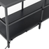 VITTSJÖ TV bench, black-brown/glass, 100x36x53 cm - IKEA