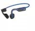 Shokz OpenMove, Bluetooth headphones in front of the ears, blue | Gear-up.me