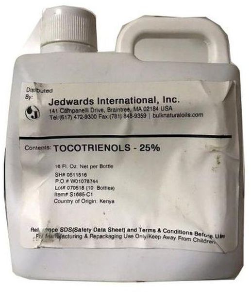 Jedwards International Tocotrienols - 25% 16oz Natural Vitamin E Oil