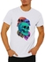 FORZA RAGAZZI Graphic Short Sleeve White T-Shirt Colourful Skulls
