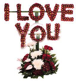 I Love You Flower Arrangement N171 Large
