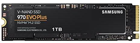 SAMSUNG MZ V7S1T0B/AM 970 EVO Plus SSD 1TB M.2 NVMe Interface Internal Solid State Drive with V NAND Technology, Black