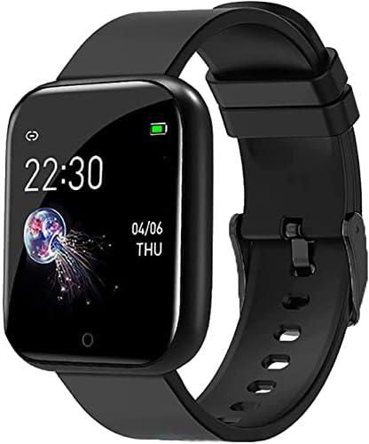 [New Version Smart Watch for Mens] ID116 Plus Bluetooth Smart Fitness Band Watch with Heart Rate Activity Tracker Waterproof Body, Calorie Counter, Blood Pressure(1), OLED Touchscreen