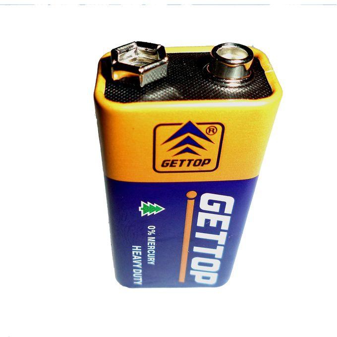 Gettop 9V Battery 6F22 Super Battery 9V PPP3 Non Rechargeable Battery