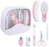Universal 7 Pcs / Set Baby Grooming Care Manicure Set Healthcare Kit Baby Infant Daily Nurse Tool Pink