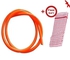 Gas Delivery Hose Pipe - 2M - Orange (+ Free Gift Hand Towel).