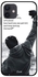 Quote Printed Case Cover -for Apple iPhone 12 mini White/Black/Grey White/Black/Grey