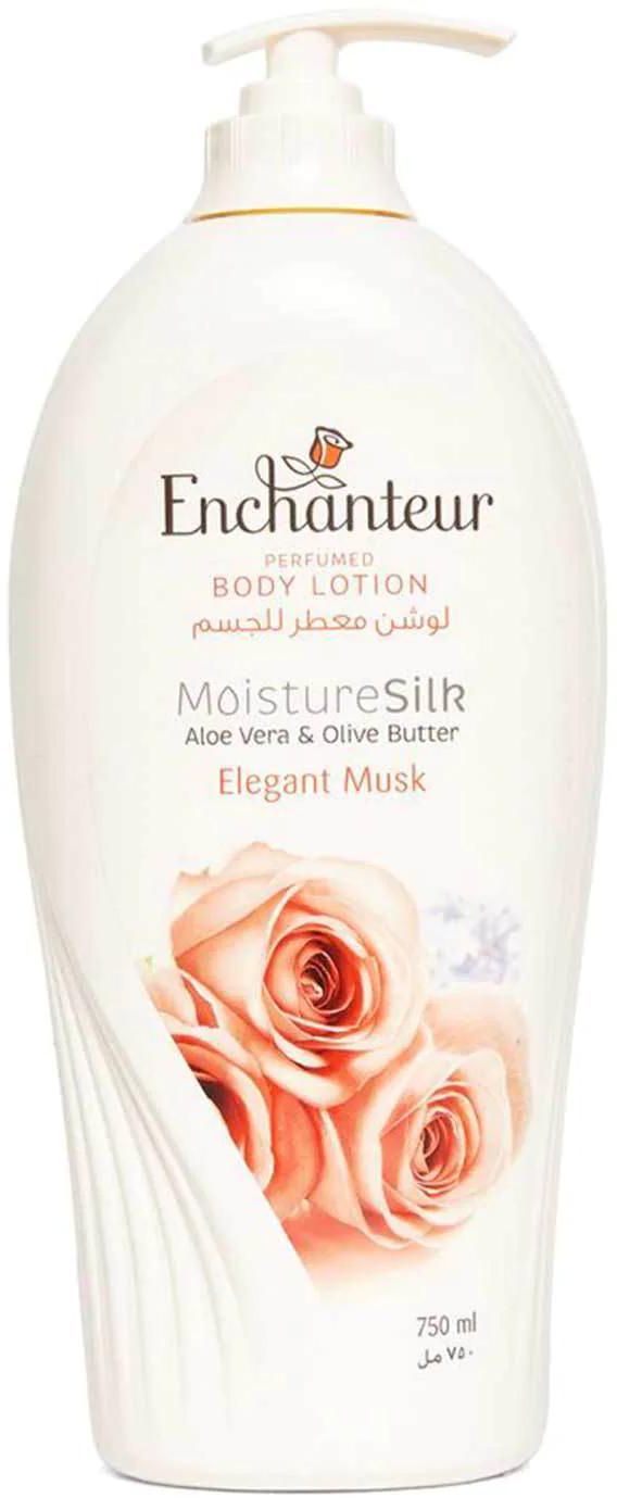 Enchanteur perfumed body lotion elegant musk 750 ml