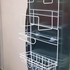 Refrigerator Side Storage Rack Space Saver Kitchen Storage Wrap Rack Organizer Kitchen Accessories