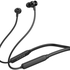 Lazor Groove Plus Dual Dynamic Drivers Bluetooth Headphones, Neckband Wireless Earbuds with Crossover Bluetooth 5.0 Headset Sports Earphones Audio Up to 12 hours playback time EA65 Black