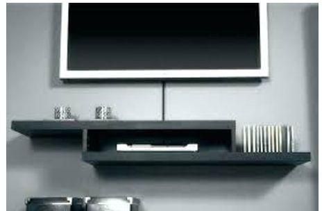 Exclusive Top60 Sompt Black Wall Tv Stand Shelf Lagos Only From Jumia In Nigeria Yaoota - Black Tv Stand Wall Shelf