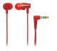 Audio Technica ATHCLR100RD In-ear Headphones Red
