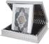 Get Wooden Box with Quran, 37×29×9 cm - Silver with best offers | Raneen.com