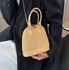 Imported Modern Shoulder And Crossbody Bag - Yellow