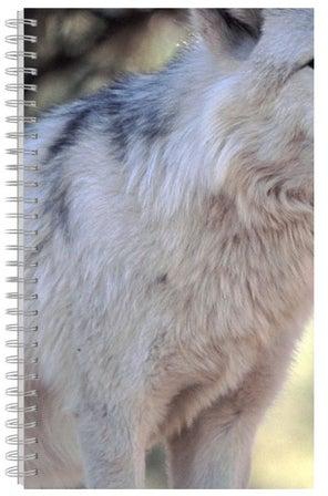 A4 Spiral Bound Notebook Beige/Grey