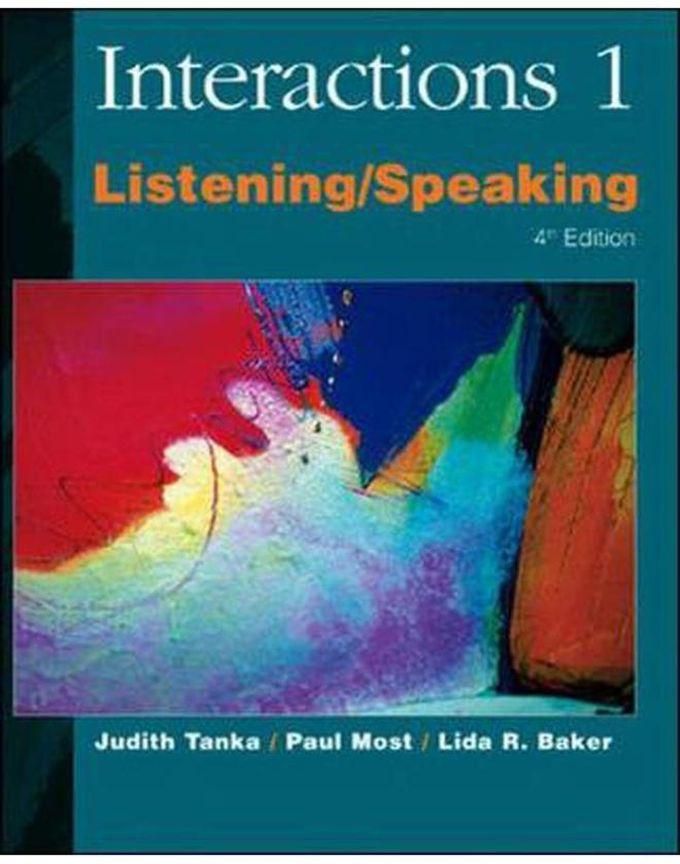 Mcgraw Hill Interactions 1: Listening And Speaking ,Ed. :4