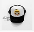 XX EMOJI Black And White Trucker Hat