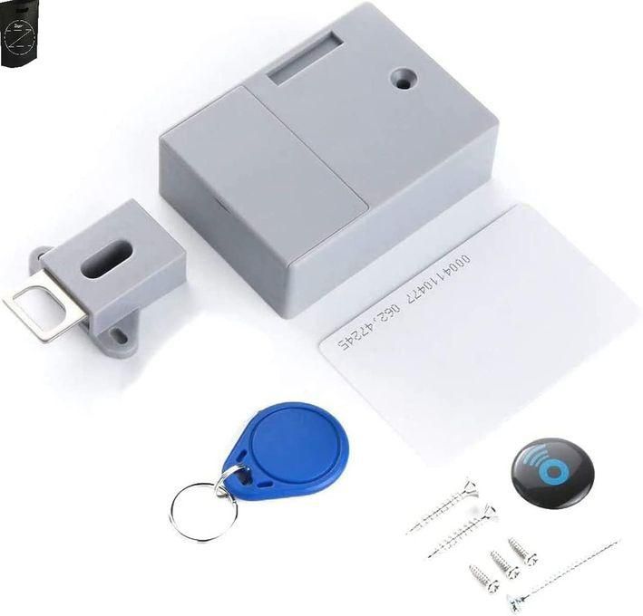 Battery Smart Lock Cabinet Drawer Lock Smart Lock Battery Sensor Invisible Hidden Digital Lock + Zigor Special Bag