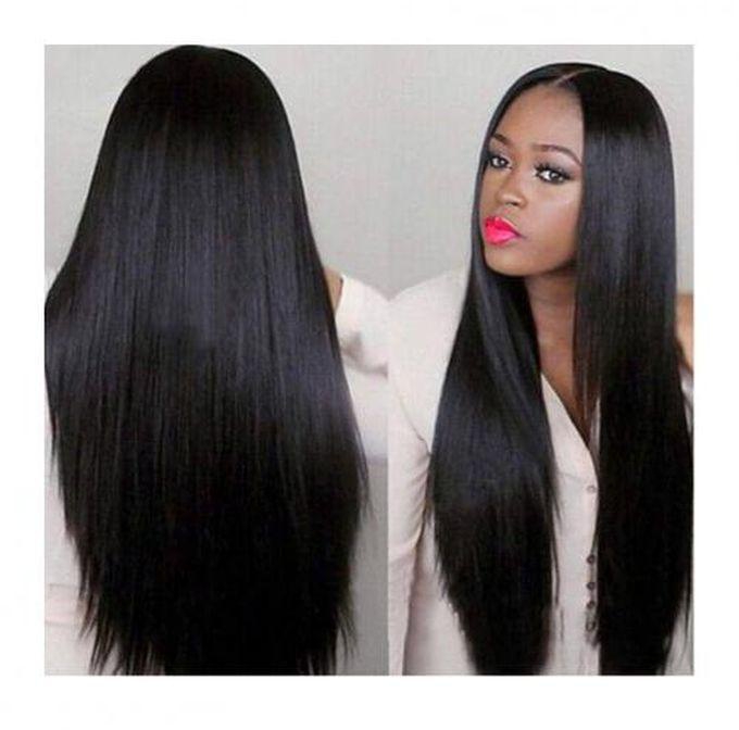 Straight Hair Wig With Closure