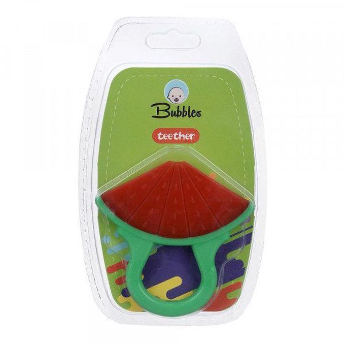 Bubbles Baby Teether Watermelon - Red