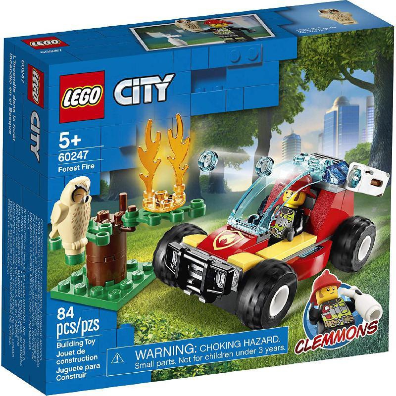 LEGO CITY Forest Fire Buggy Interlocking Bricks Set