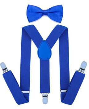 Belt And Bow Tie For Boys Kids Boy Suspenders Bowtie Set