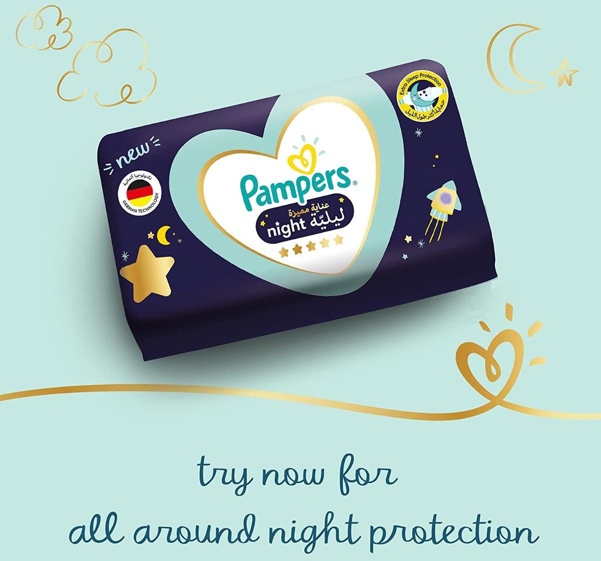 Pampers - Premium Care Diapers, Size 4, Maxi, 9-14 Kg, Super Saver Pack - 66 Pcs- Babystore.ae
