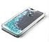 Bling Heart Glitter Floating dynamic Case Cover for Apple iPhone 6 6s - blue